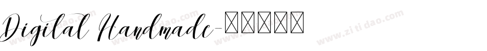Digital Handmade字体转换